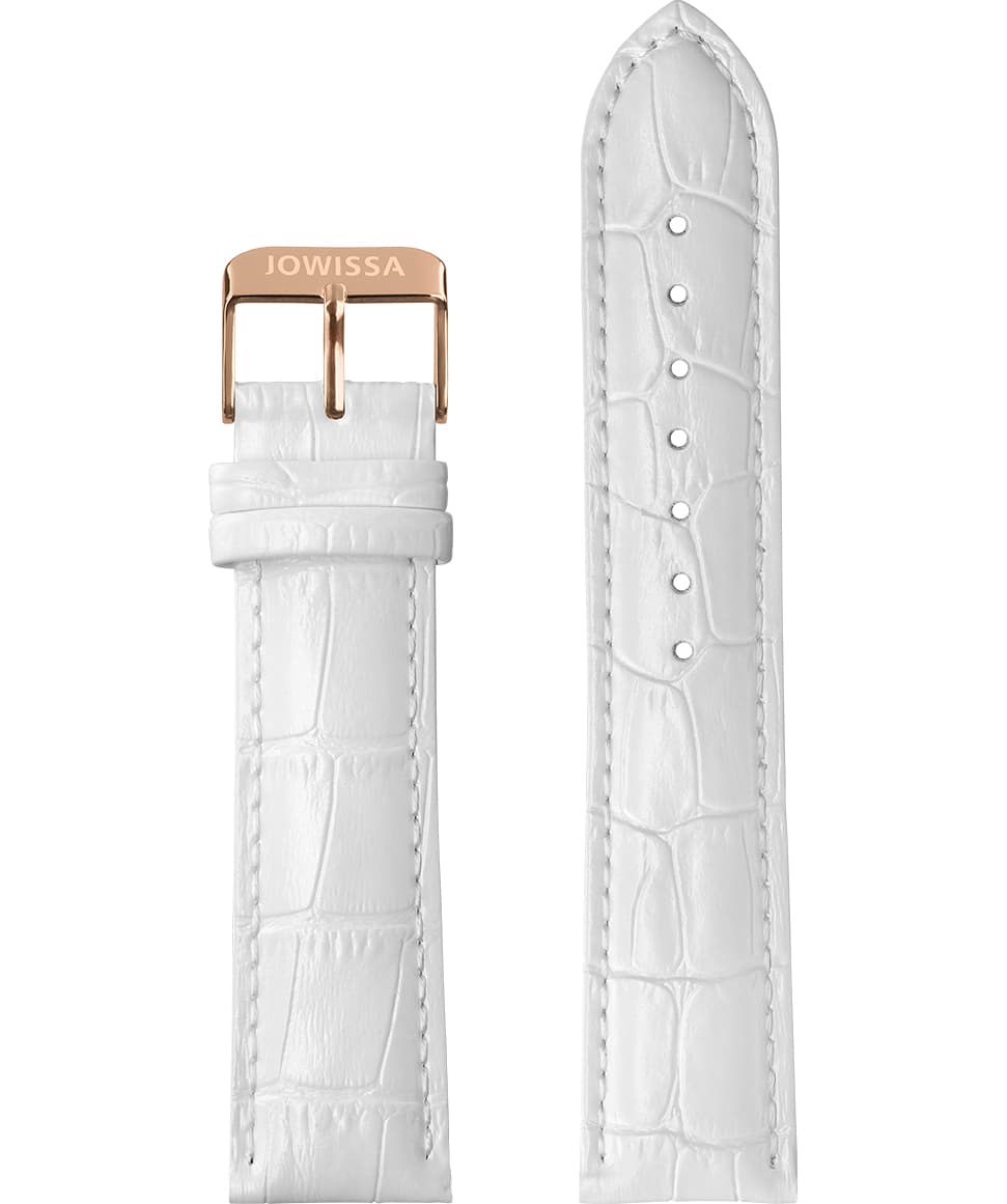 Mat Alligator Leather Watch Strap E3.1157