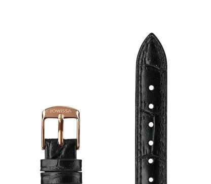 Pearl Leather Watch Strap E3.1441.M