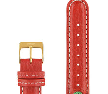 Load image into Gallery viewer, E3.178 Jowissa  Watch Strap, 18mm, Genuine Leather, Close up
