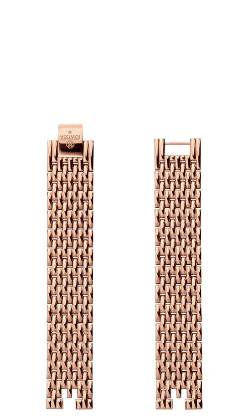 Uhrenarmband Edelstahl 15mm Roségold E4.228.M