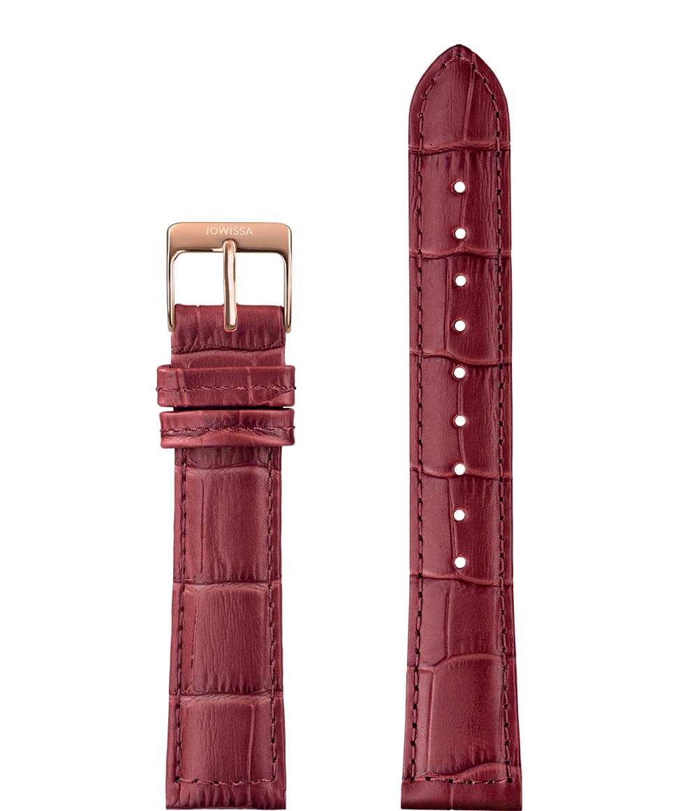 Mat Alligator Leather Watch Strap E3.1160