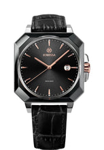 Lade das Bild in den Galerie-Viewer, J4.575.L Front View of a Octa 3 Swiss Mens Watch  by Jowissa Black
