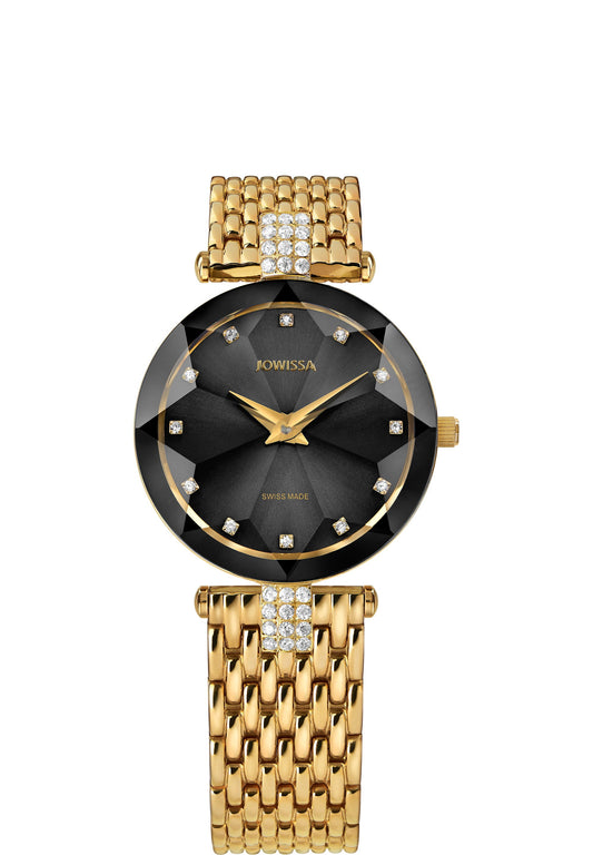 Facet Strass Reloj Mujer Suizo J5.630.M