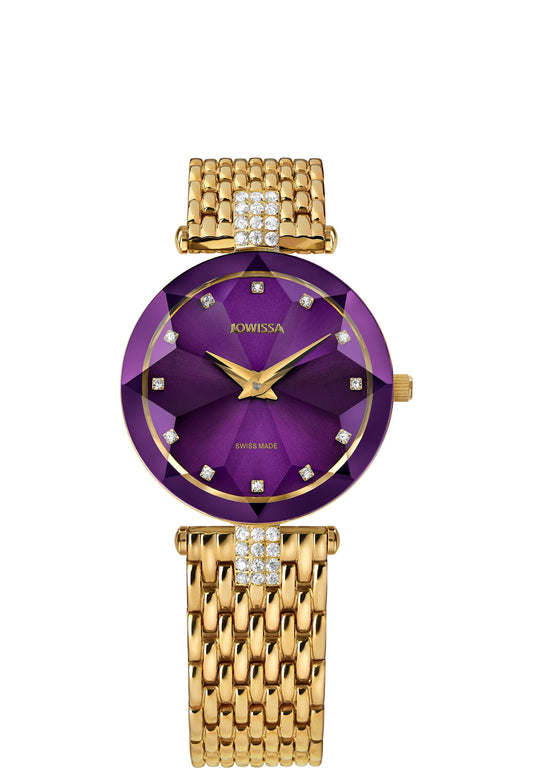 Facet Strass Reloj Mujer Suizo J5.631.M