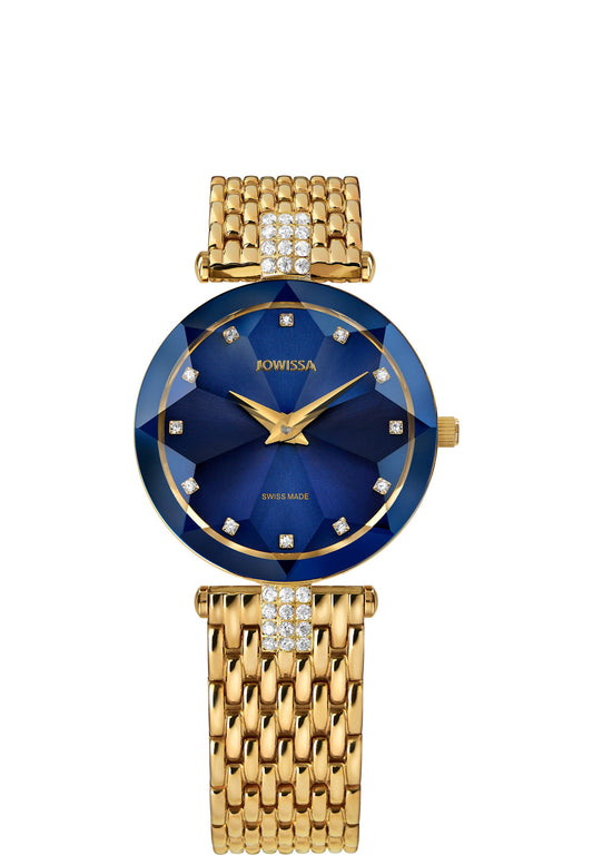 Facet Strass Reloj Mujer Suizo J5.632.M