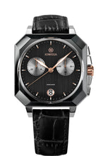 Load image into Gallery viewer, J7.143.L Front View of a Octa 6 Swiss Watch Chronograph by Jowissa Black
