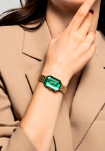 Load image into Gallery viewer, Facet Emerald Swiss Ladies Watch J8.058.S
