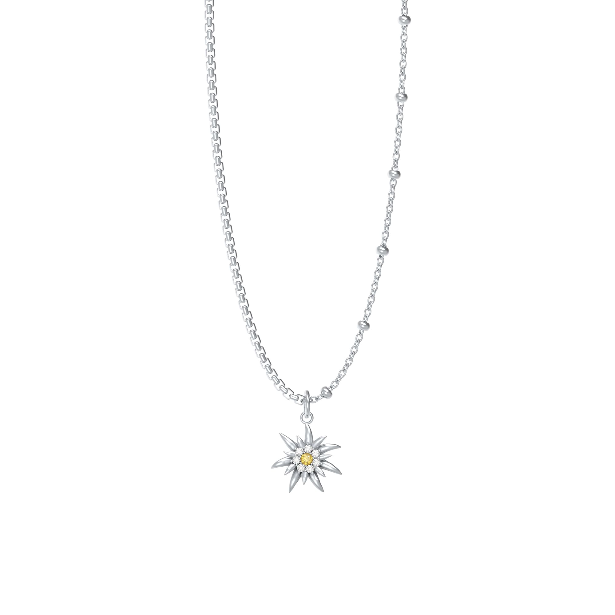 Edelweiss Pendant Necklace JS.0207.A