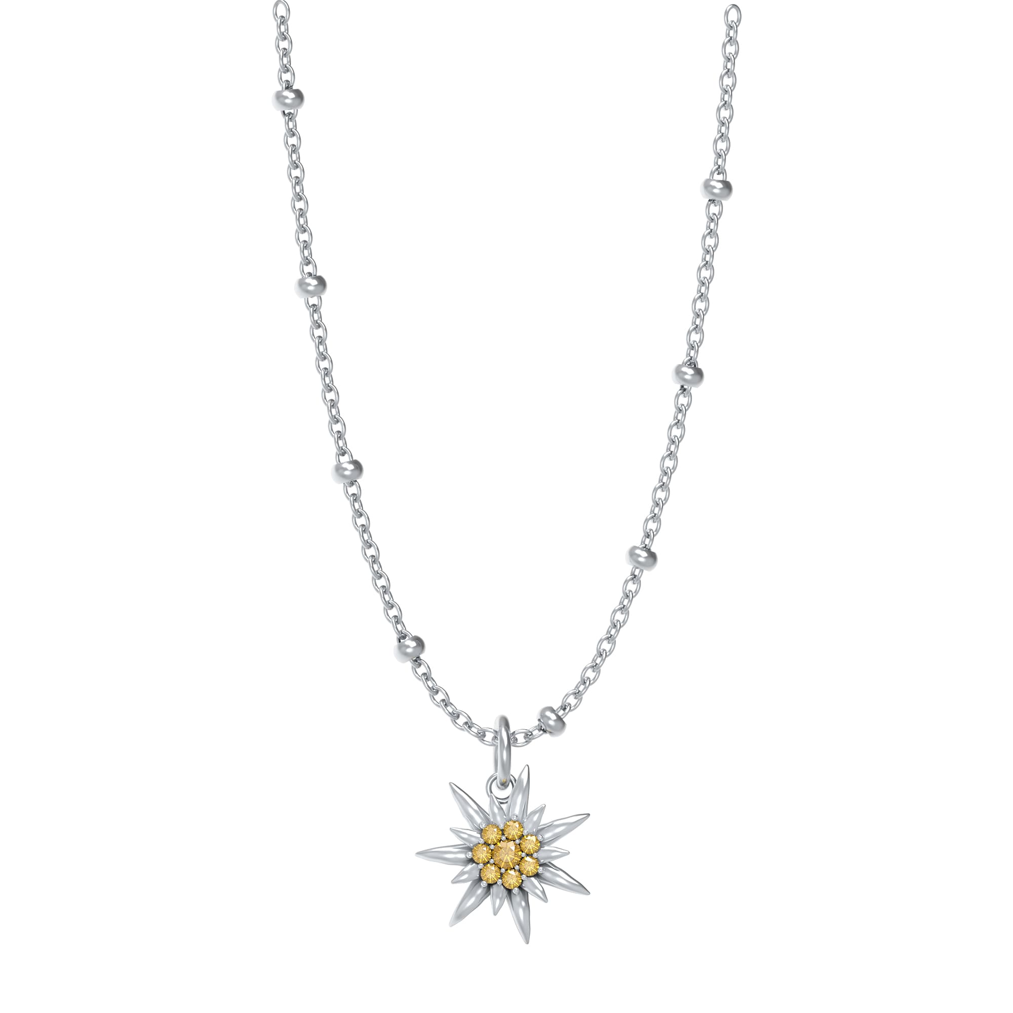 Edelweiss Pendant Necklace JS.0208.A