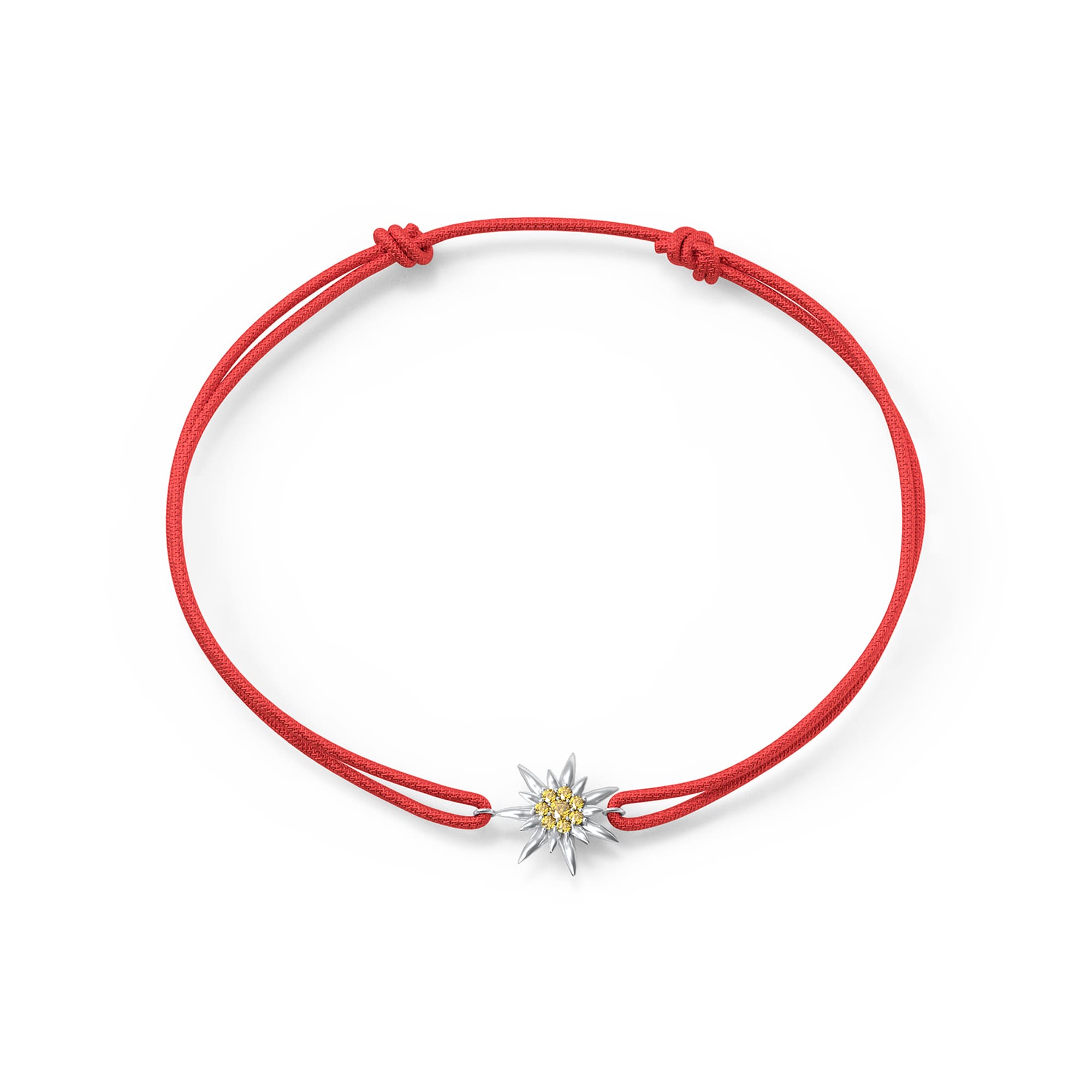 Edelweiss Armband mit Anhänger JS.0208.E