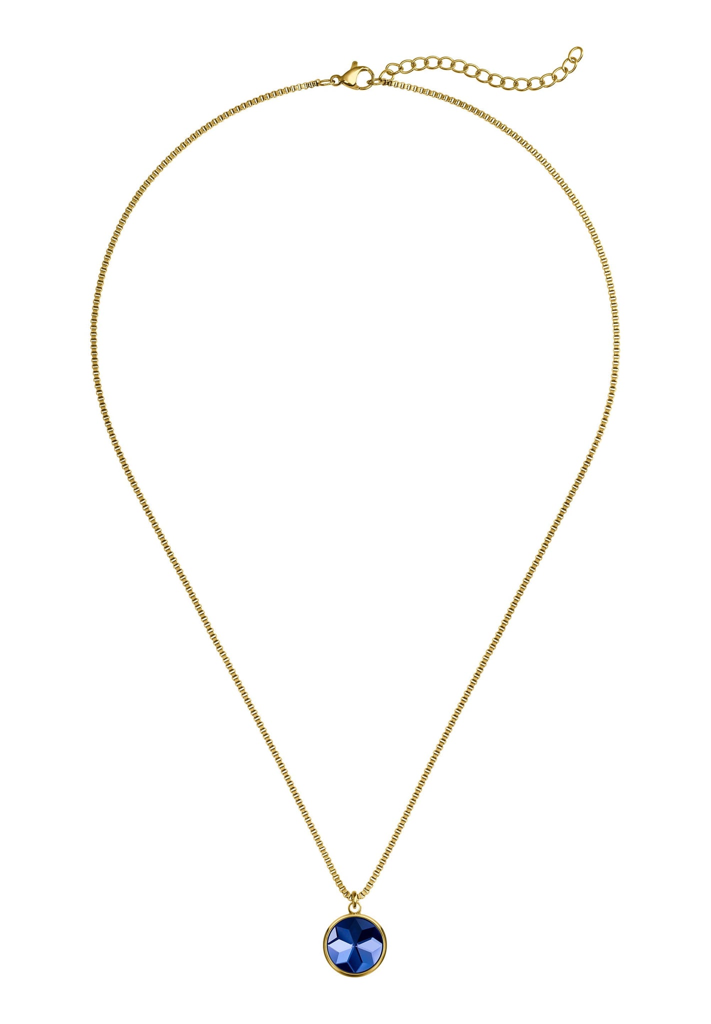 Facet Collier avec pendentif JS.0005