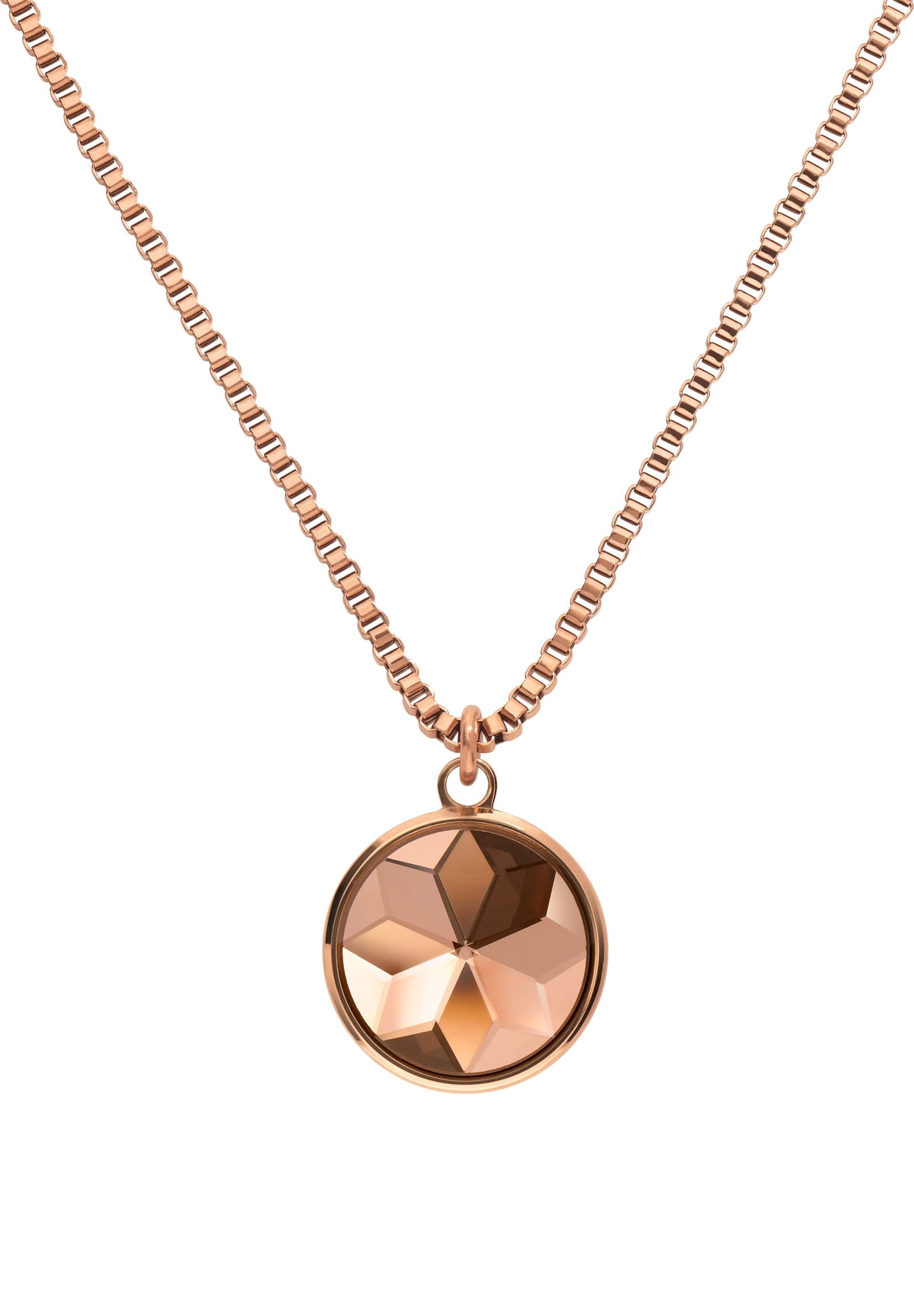 Facet Collier avec pendentif JS.0014